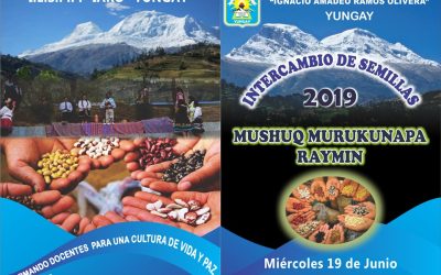 Intercambio de semillas 2019 IESPP IARO Yungay